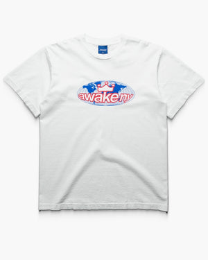 Awake NY Worldwide Static Tee - White