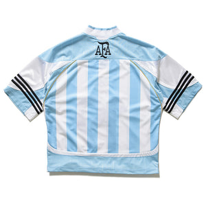 Adidas Bringbacks Remixed Argentina Jersey - Clear Blue/White