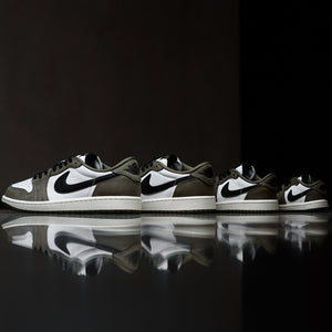 Jordan 1 Retro Low OG (PS) - Medium Olive/Black