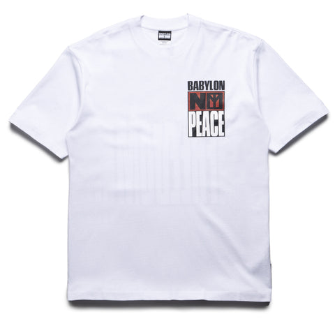 Babylon No Peace Or Freedom Tee - White