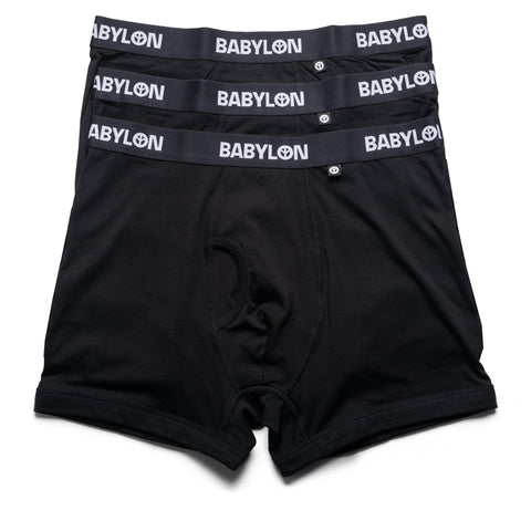 Babylon Boxer Briefs (3 Pack) - Black