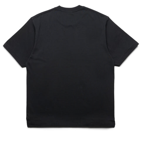 A Bathing Ape Multi Logo College Tee - Black
