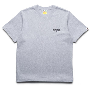 A Bathing Ape Logo Tee - Gray