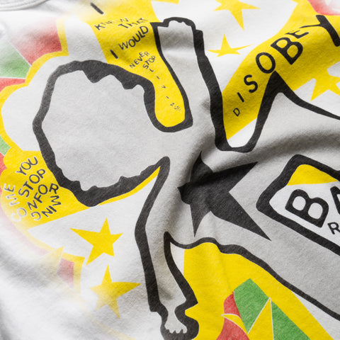 Barriers Worldwide Disobey Tee - White