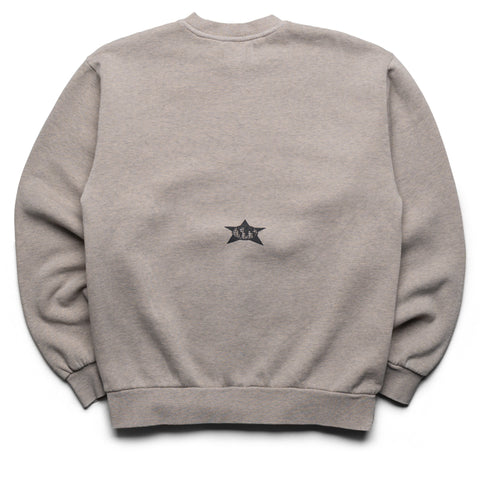 Barriers Worldwide On The Front Line Crewneck - Heather Grey