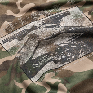 Boredom Kills Trust Camo Waffle Thermal L/S Tee - Camo