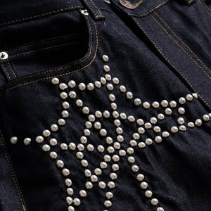 Boredom Kills Spider Raw Denim - Blue