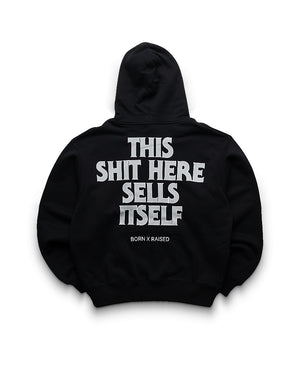 Born x Raised Nose Beers Hoodie - Black