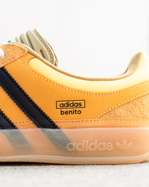 Bad Bunny x Adidas Gazelle Indoor - Solar Gold/Core Black