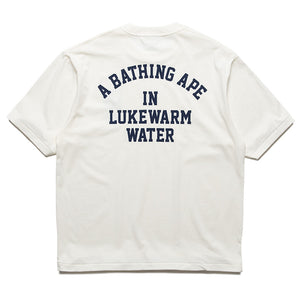 A Bathing Ape Lukewarm Water Logo Tee - Ivory