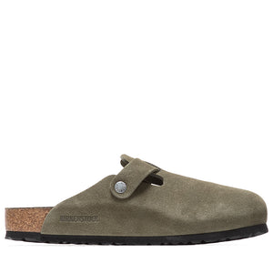 Birkenstock Boston Soft Footbed Suede - Thyme Tonal