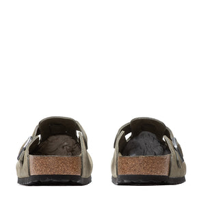 Birkenstock Boston Soft Footbed Suede - Thyme Tonal