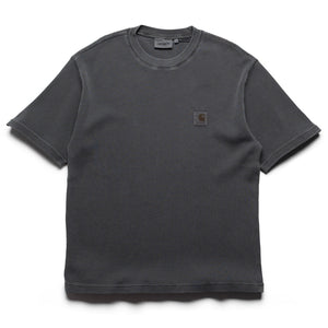Carhartt WIP Nelson Waffle Tee - Black