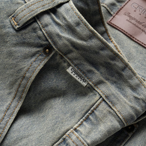 Criminal Damage Franklin Pants - Washed Blue