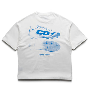 Criminal Damage Boots Tee - Off White