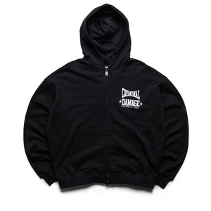 Criminal Damage Boxing Gym Hoodie - Black