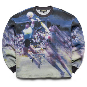 Criminal Damage Hand Of God Waffle L/S Shirt - Multi