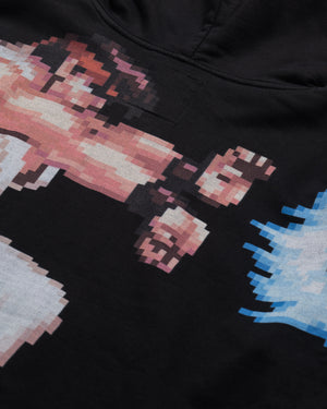 Criminal Damage x Street Fighter Ryu Hadouken Hoodie - Black