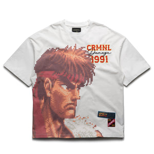Criminal Damage x Street Fighter Ryu Tee - White