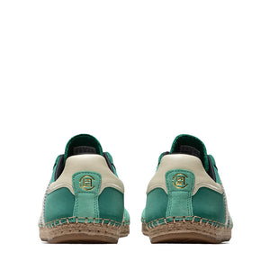 CLOT x Adidas Samba Espadrille - Court Green/Warm Vanilla