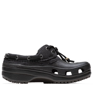 Crocs Classic Luxe Boat Shoe - Dark Cocoa