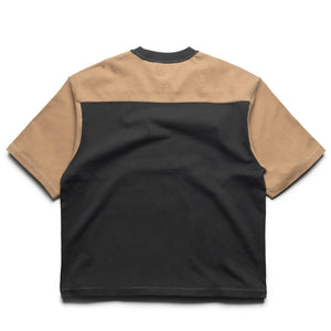 Diet Starts Monday Eagle Yoke Tee - Tan/Vintage Black