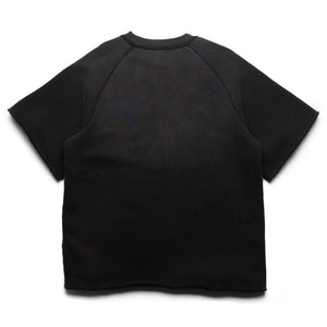 Diet Starts Monday Skull Half Sleeve Tee - Vintage Black