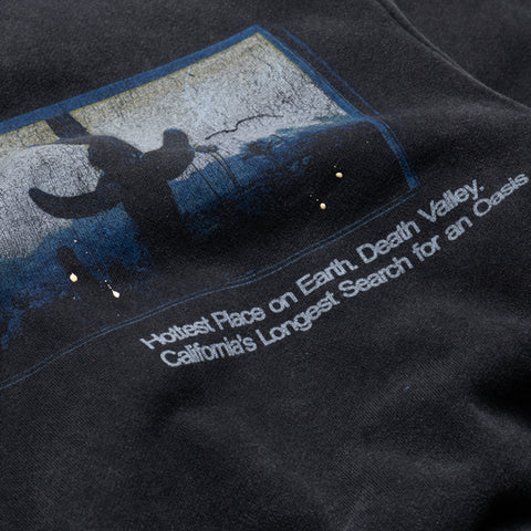 Diet Starts Monday Death Valley Crewneck - Vintage Black
