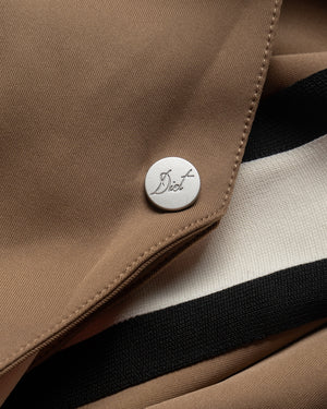 Diet Starts Monday Striped Snap Pants - Tan - detail