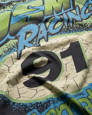 Diet Starts Monday MX Racing Jersey - Black/Blue/Green - detail