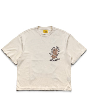 Diet Starts Monday Cowboy Tee - Antique White - front
