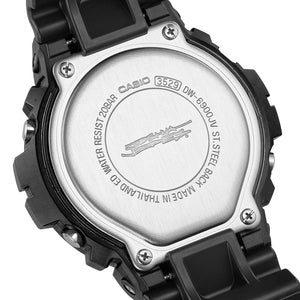 Joshua Vides x Casio G-Shock 6900 Series Digital Watch - Black/White