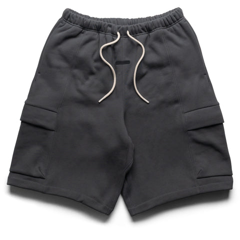 Fear Of God Essentials Fleece Cargo Basketball Shorts - Iron Grey