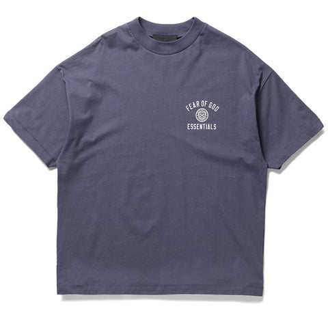 Fear Of God Essentials Jersey Crewneck Tee - Marine