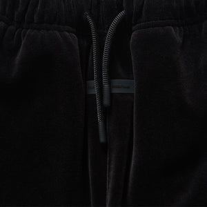 Kids Fear Of God Essentials Velour Flare Sweatpant - Vintage Black