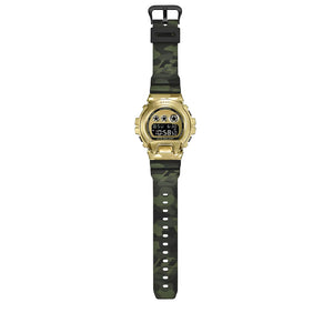Casio G-Shock 6900 Series Digital Watch - Gold/Camo