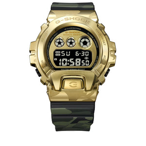 Casio G-Shock 6900 Series Digital Watch - Gold/Camo