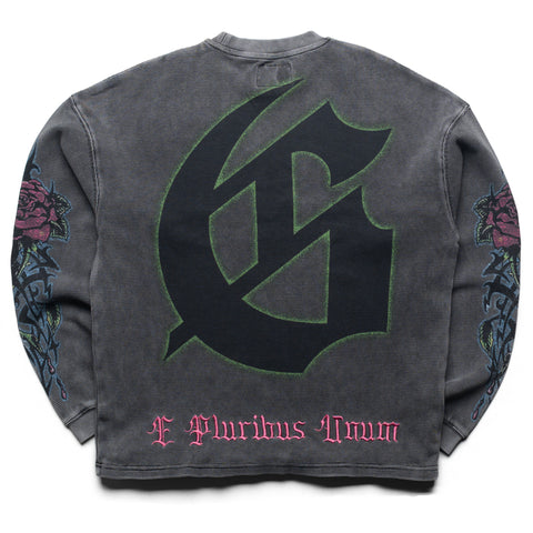 Godspeed New York Vandal Thermal L/S Tee - Grey Wash