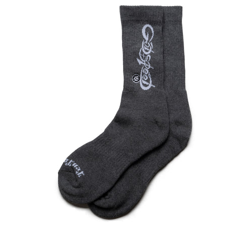Godspeed New York New Age Logo Socks - Grey