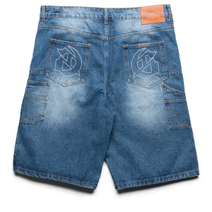 Godspeed New York Twin Panel Denim Shorts - Blue