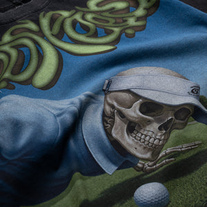 Godspeed New York Green Reaper Tee - Black Wash