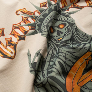 Godspeed New York Liberty Rock Tee - Bone