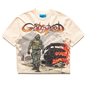 Godspeed New York KHAOS Tee - Bone
