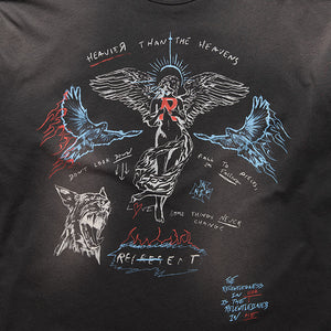 Represent Heavier Than The Heavens L/S Tee - Washed Black