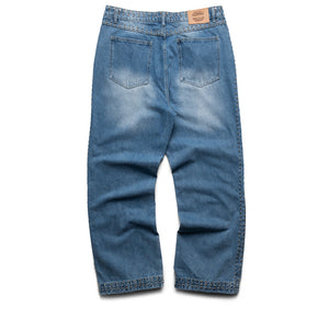 Homme Femme Ornament Denim - Blue