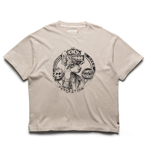 Honor The Gift Progress over Perfection Tee - Cream