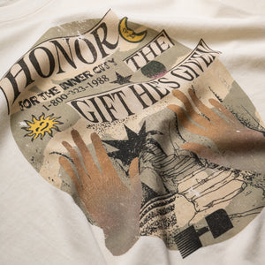 Honor The Gift Gift He's Given Tee - White