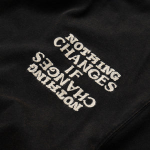 Honor The Gift Nothing Changes Tee - Black