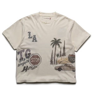 Honor The Gift All Over Los Angeles Tee - Bone
