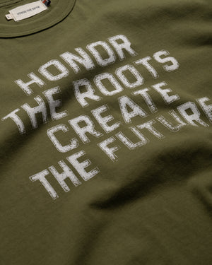 Honor The Gift Honor The Roots Tee - Olive